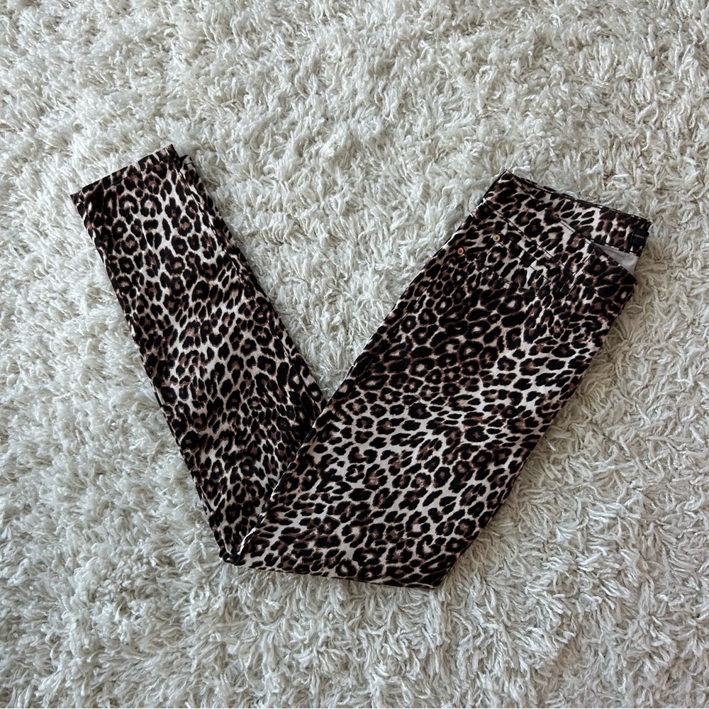 LEOPARD PRINT PANTS - Picture 5 of 5